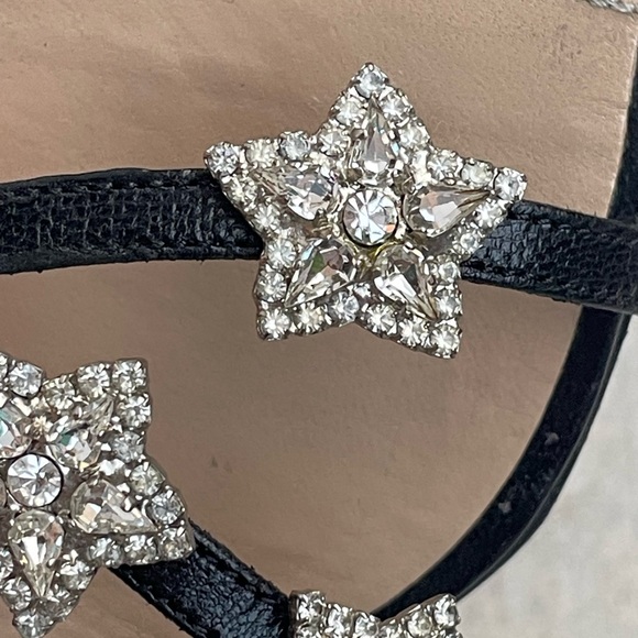 Authentic Manolo Blahnik sandals with crystal stars. - Picture 12 of 17